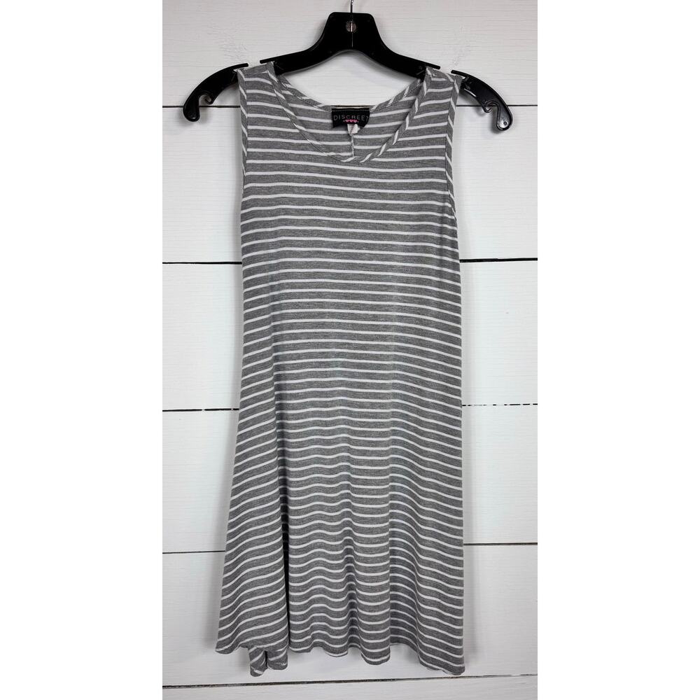 Discreet Sleeveless Mini Dress Women's Size Small